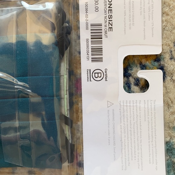 Athleta Accessories Nwt Athleta Activate Everyday Face Mask Covid